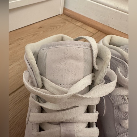 Air Jordan 1 Mid all white - Picture 5 of 7